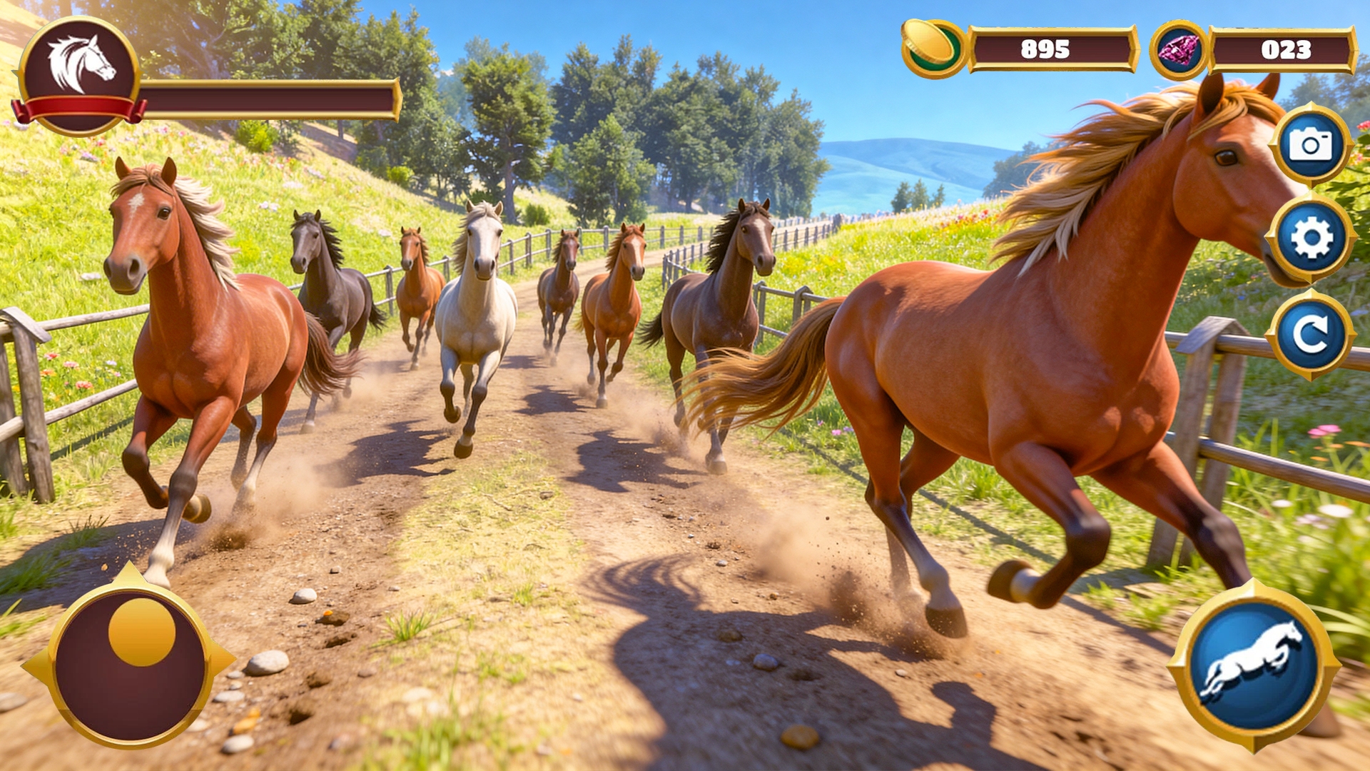 Virtual Horse Ranch Virtual Horse Family Simulator: Wild Horse Life - App on Amazon Appstore