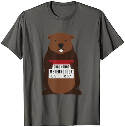 Groundhog Day Meteorologist T-Shirt Design