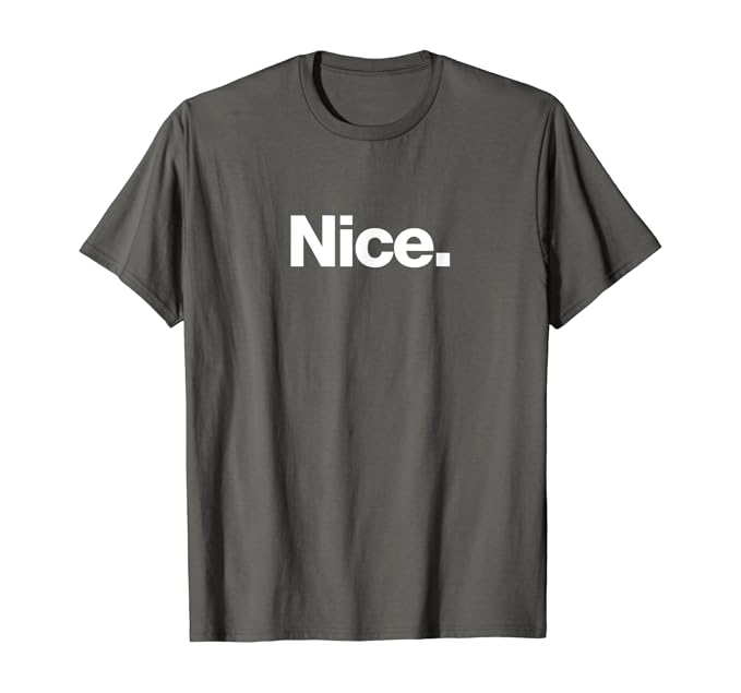 black nice shirt