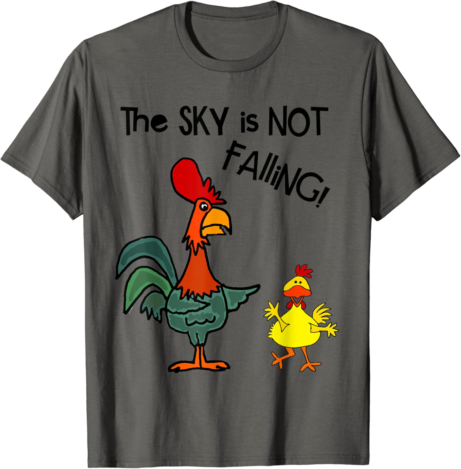 The sky is falling t shirt Clearance