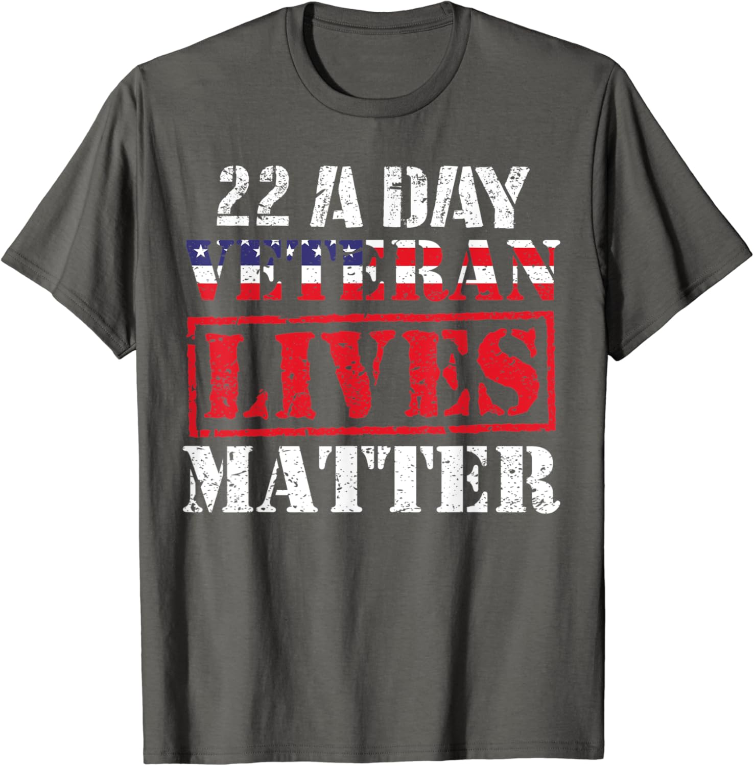Veterans lives matter t shirt Clearance