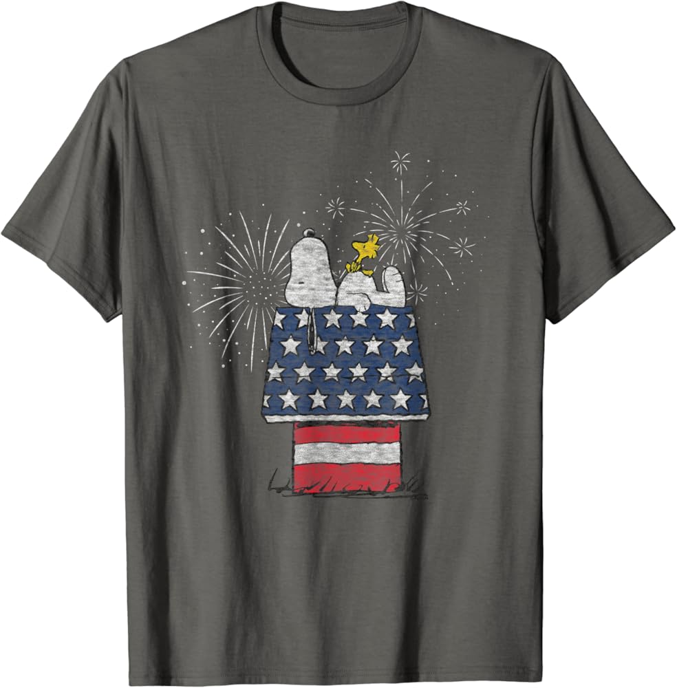 snoopy patriotic t shirt