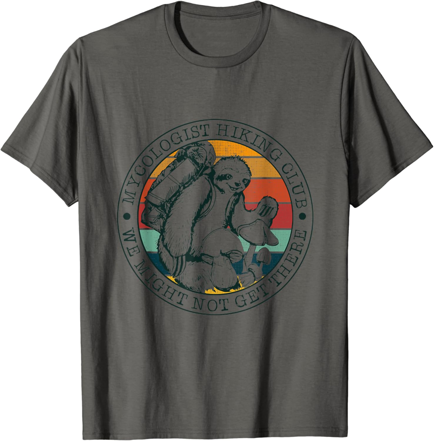 mycologist hiking club shirt