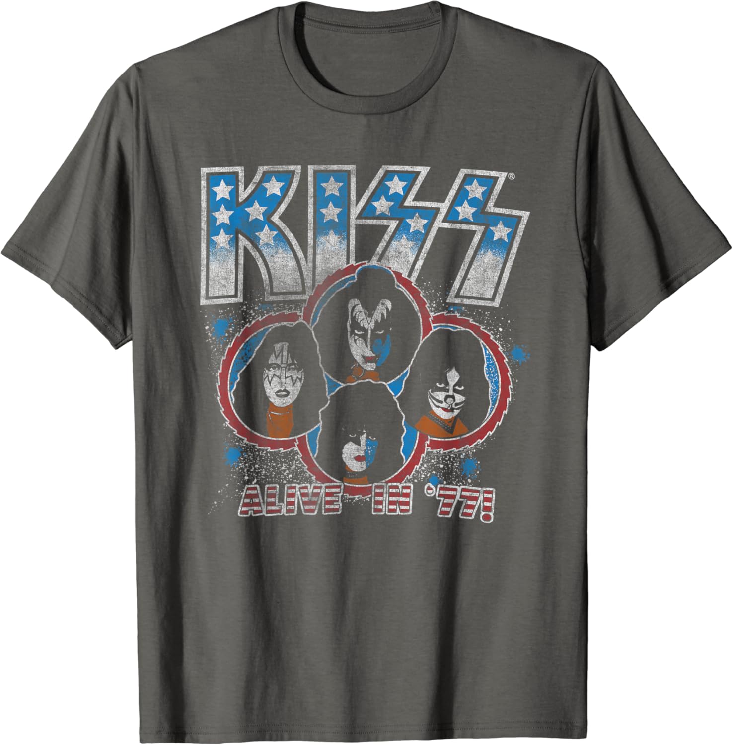 Kiss alive in 77 shirt Clearance