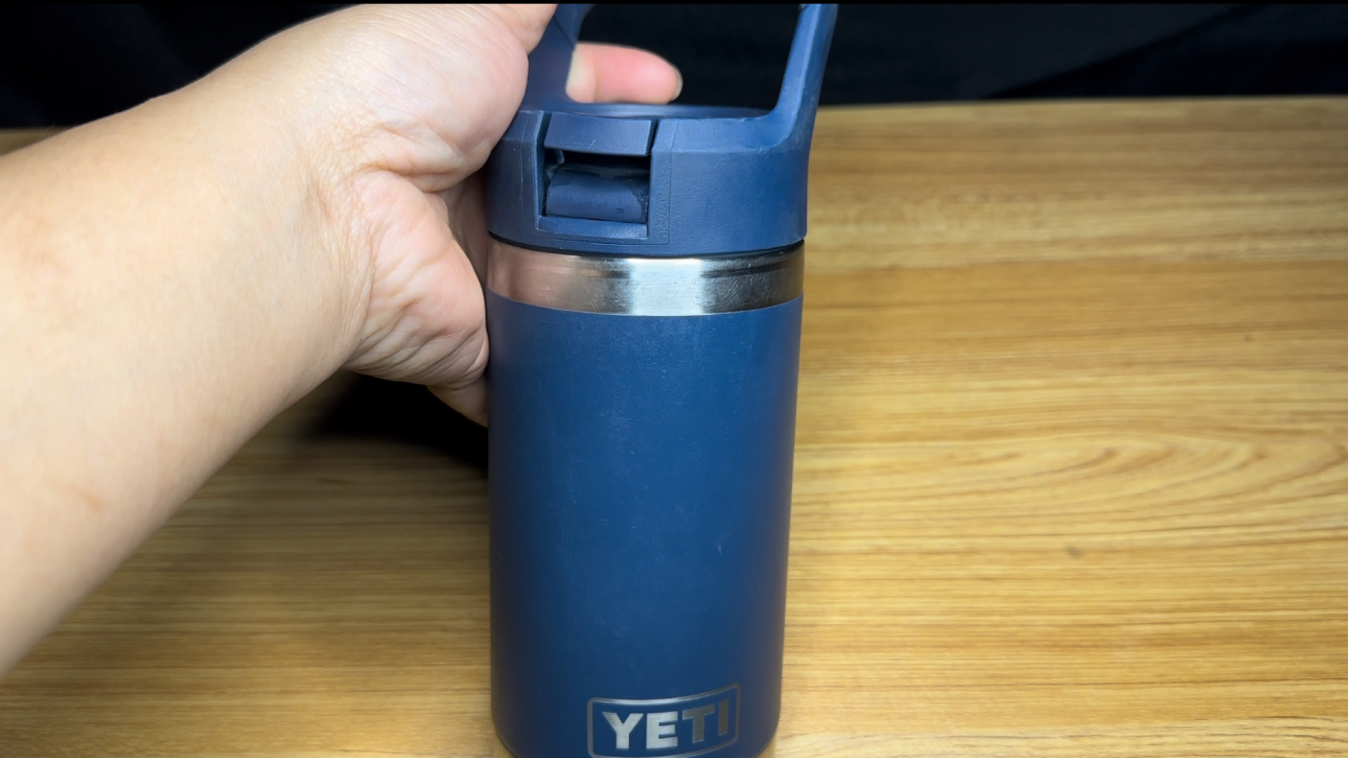 Watch YETI Rambler Jr. 12 oz Kids Bottle, with Straw Cap on Amazon