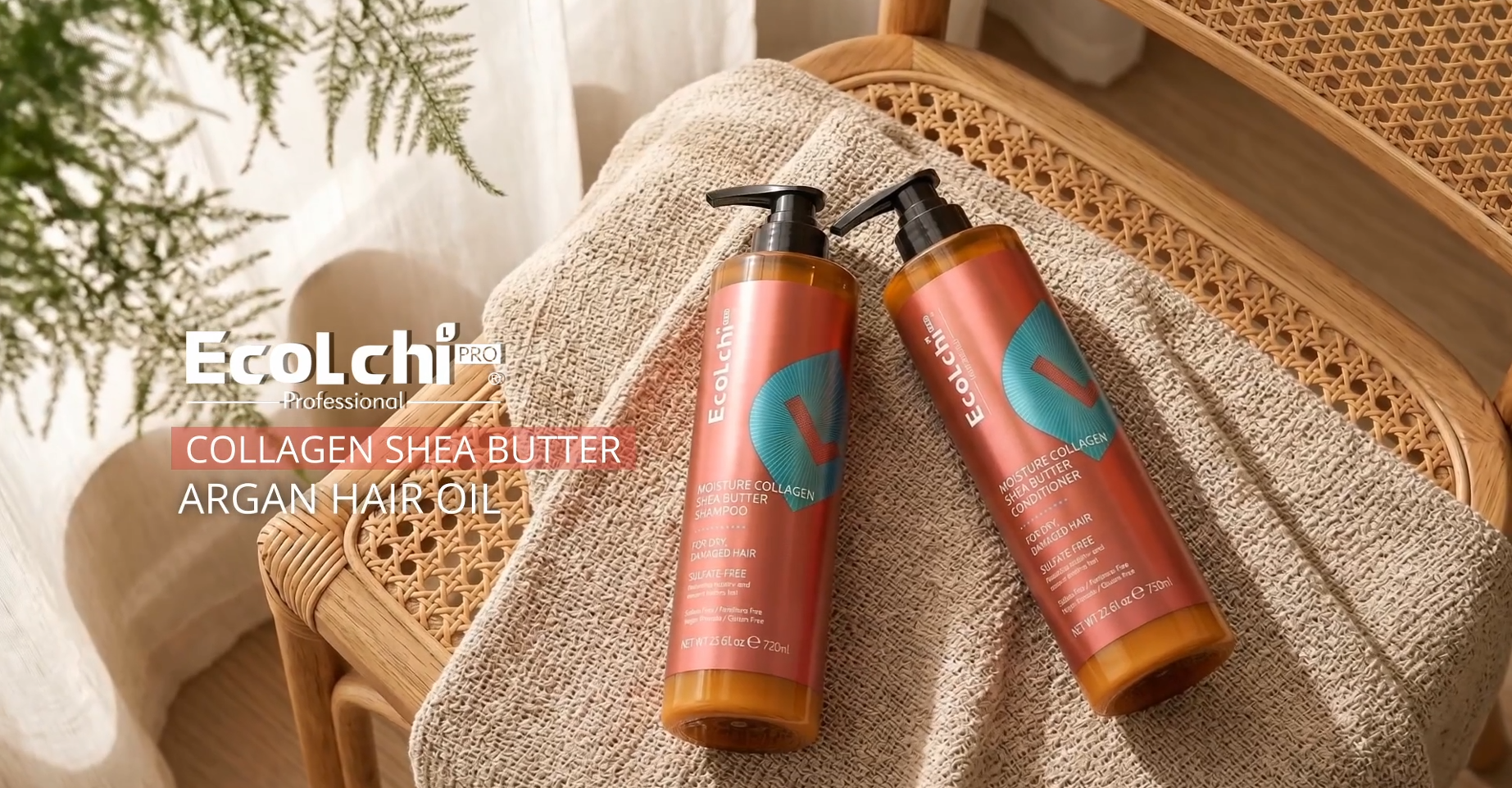 Amazon.com: ECOLCHIPRO Collagen Hair Mask Argan Oil Shampoo and