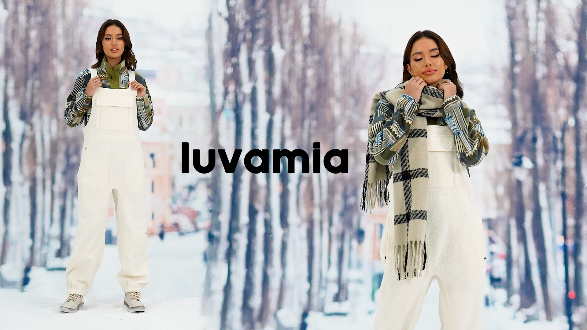Amazon.com: Luvamia Sherpa Fleece Overalls Women's Loose Jumpsuit