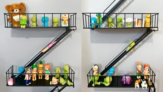 置物 flame of hope Amazon.com: KOTIJOKI 4 Tier Fire Escape Wall Shelf – New