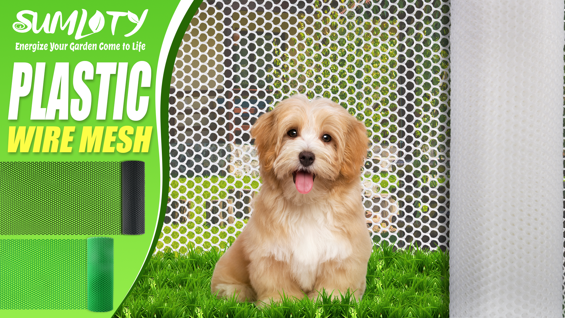 Rouleau De Grillage En Plastique Noir – 40 Cm X 6 M Pour Volaille