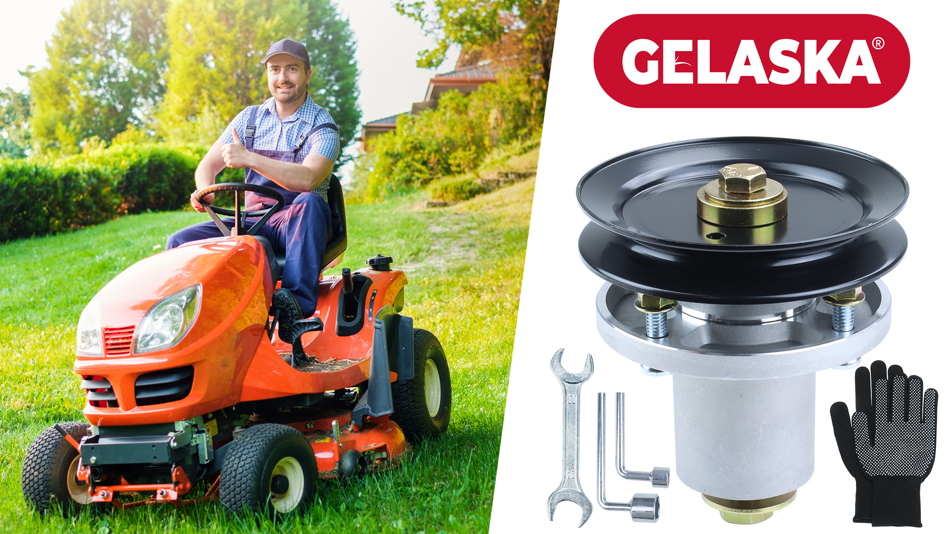 Amazon.com : GELASKA 607418 Spindle Assembly with 604664 Spindle