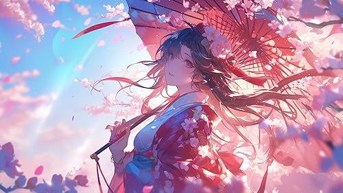 Anime Girls Screensaver: Manga Inspired with Relaxing Music, Ambient HD Videos, and Serene Sounds fo