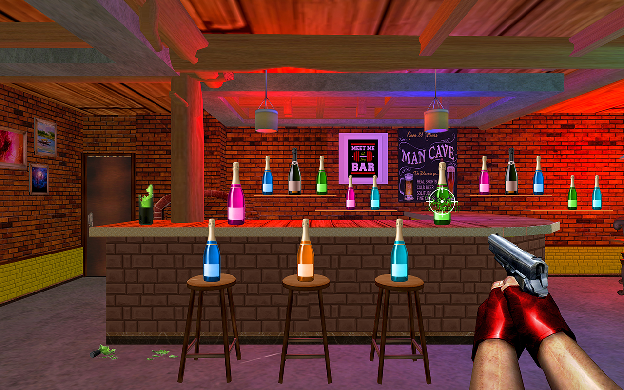 Bottle Shooting Game 3D, Bottle Shooter Game, Bottle Shooting simulator ...