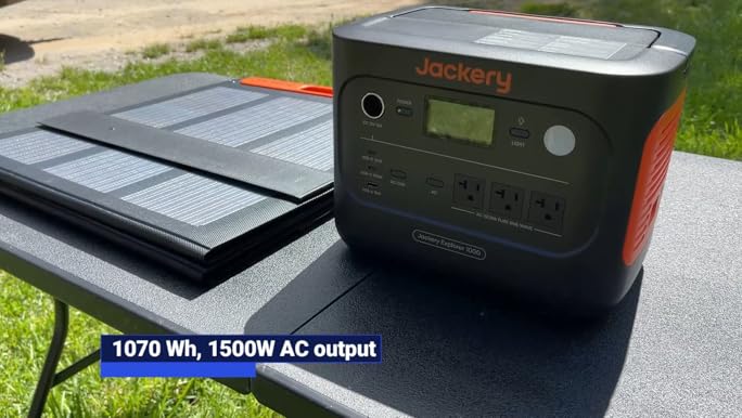 発電機・ポータブル電源 Jackery Solar Generator 1000 New 1070Wh Amazon.co.jp: Jackery Solar Generator 1000 New 1070Wh