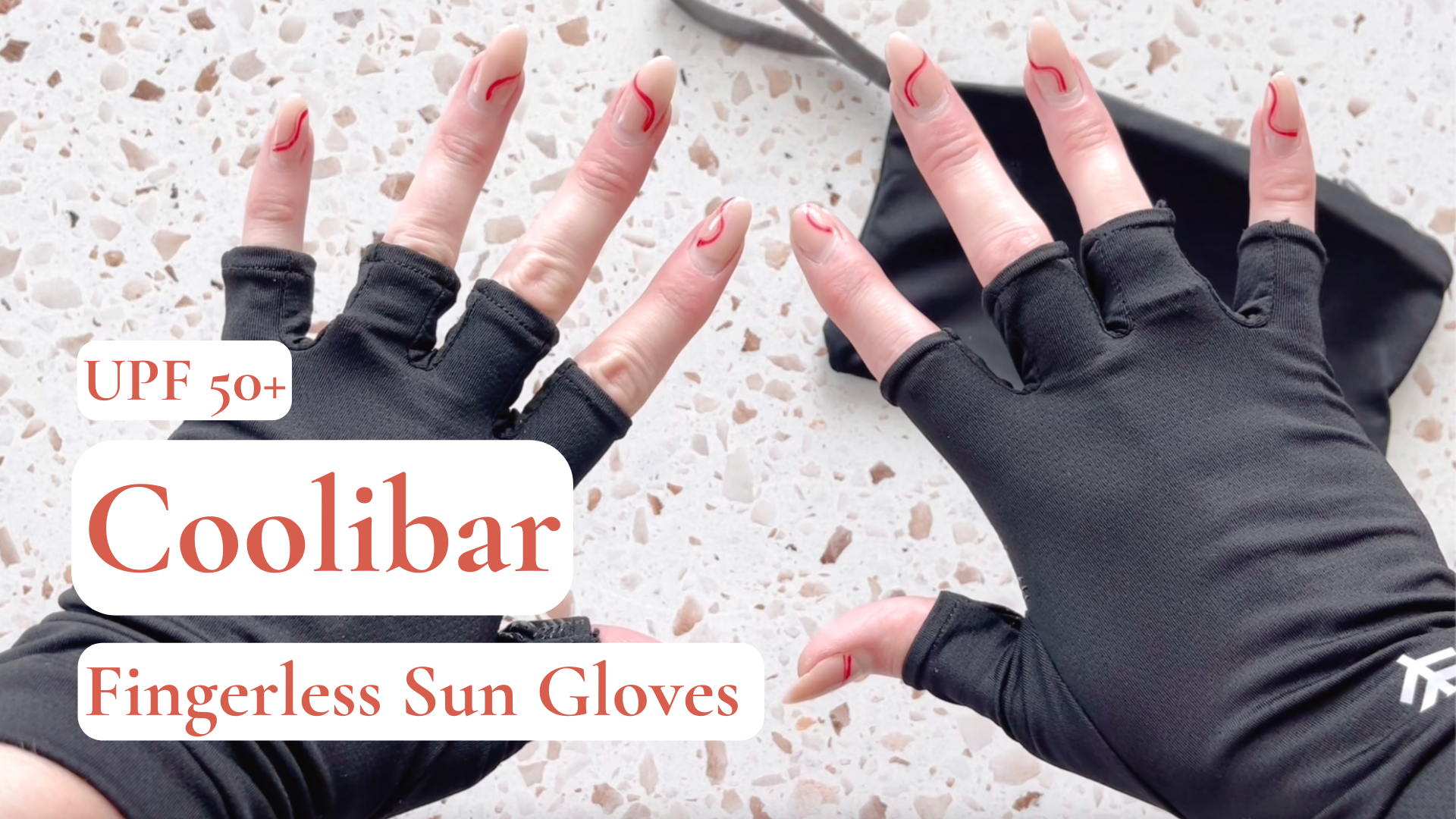 Watch Coolibar UPF 50 Women's Ouray Fingerless Sun Gloves on Amazon Live
