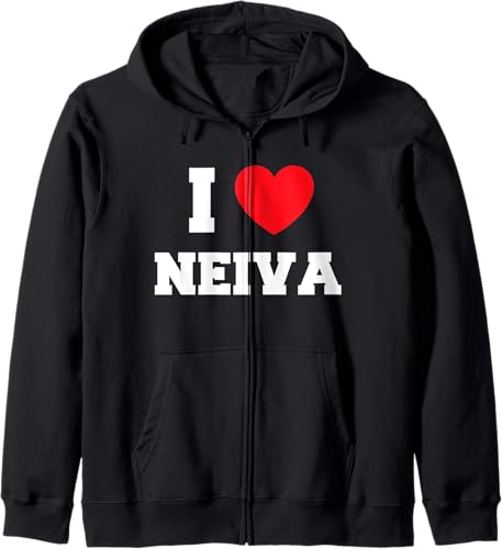 I love Neiva Zip Hoodie