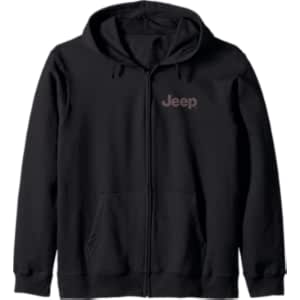 Jeep Road Less Traveled – Officially Licensed Zip Hoodie
