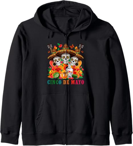 Sugar Skull Tequila Cinco De Mayo Shirt