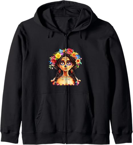 Dia De Los Muertos sugar skull tees & accessories
