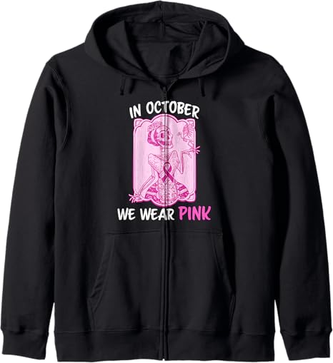 Wear Pink in October Autumn Pink Ribbon