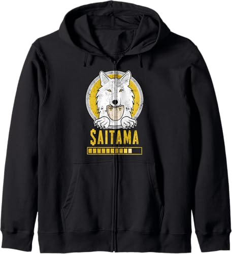 Saitama inu millionaire - Loading Saitama Inu crypto Zip Hoodie