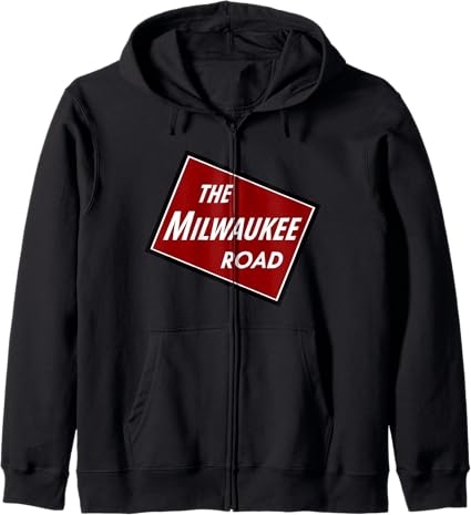 Milwaukee Road Zip Hoodie