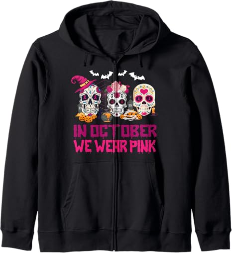 Sugar Skulls Breast Cancer Awareness Tshirts Gifts