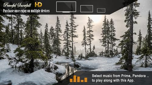Peaceful Snowfall HD