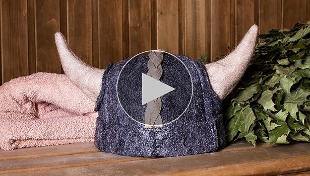 Amazon.com: Sauna Hat Viking Banya Hat for Men - Hats Sauna