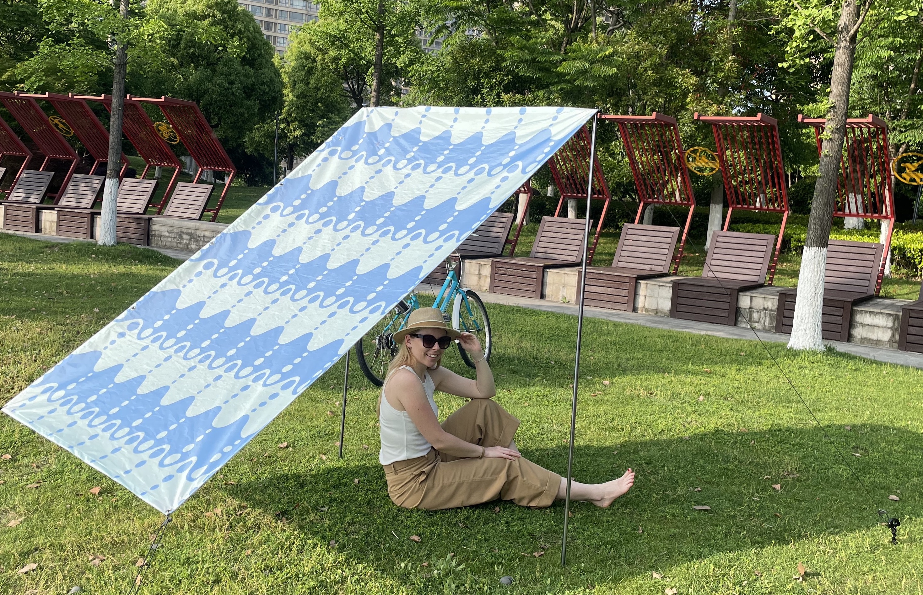 Amazon | Red Suricata ティピーテント ビーチタープ 軽量 コンパクト