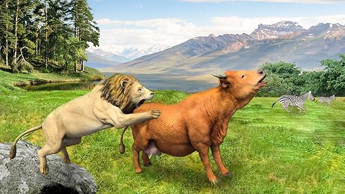 Simulateur Ultime de Lion 3D : Les Jeux du Roi de la Jungle Sauvage 2025 – vue 2