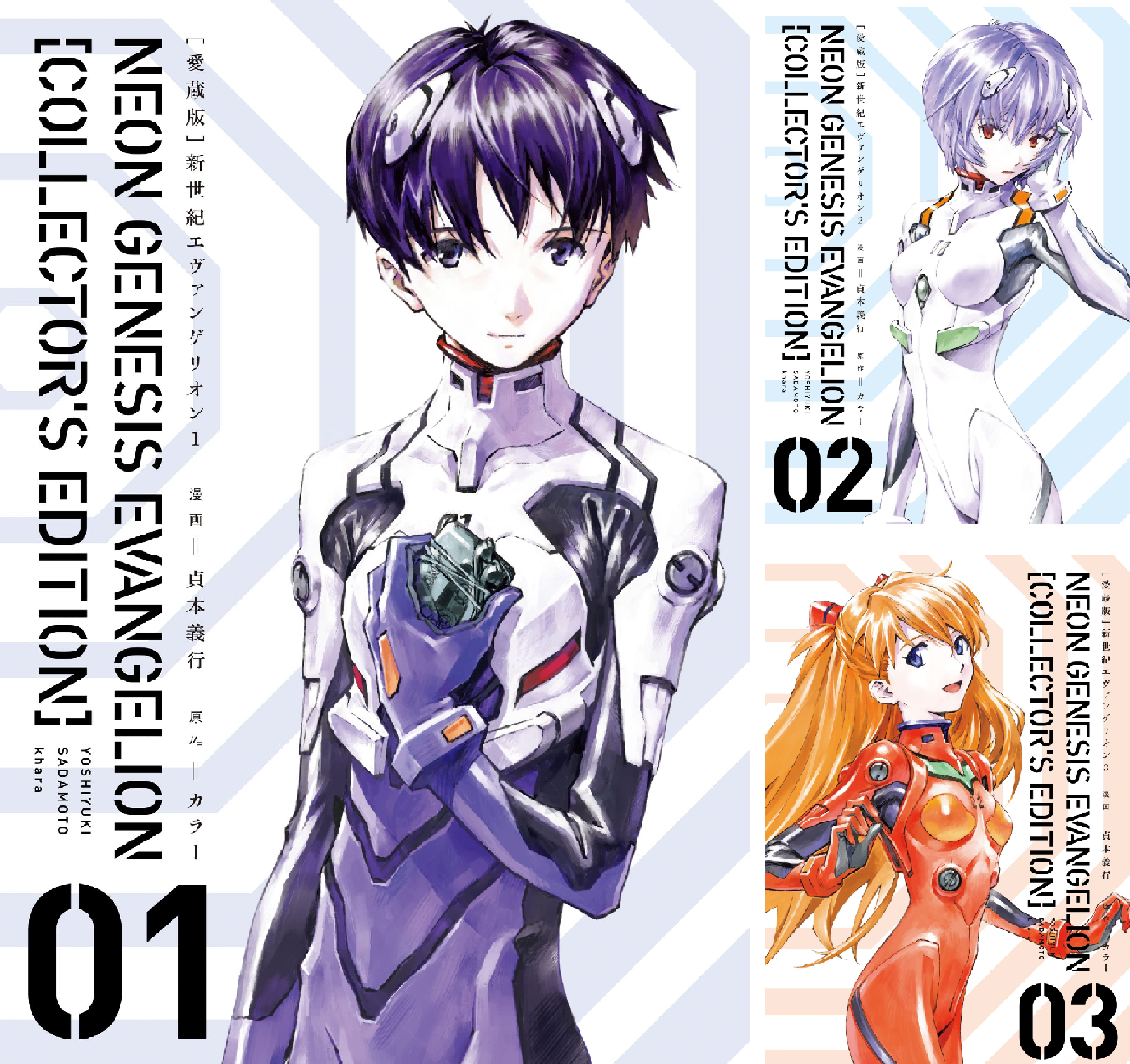 新世紀エヴァンゲリオン 愛蔵版 02-07 愛蔵版】新世紀エヴァンゲリオン コミック 全7巻セット: Yoshiyuki