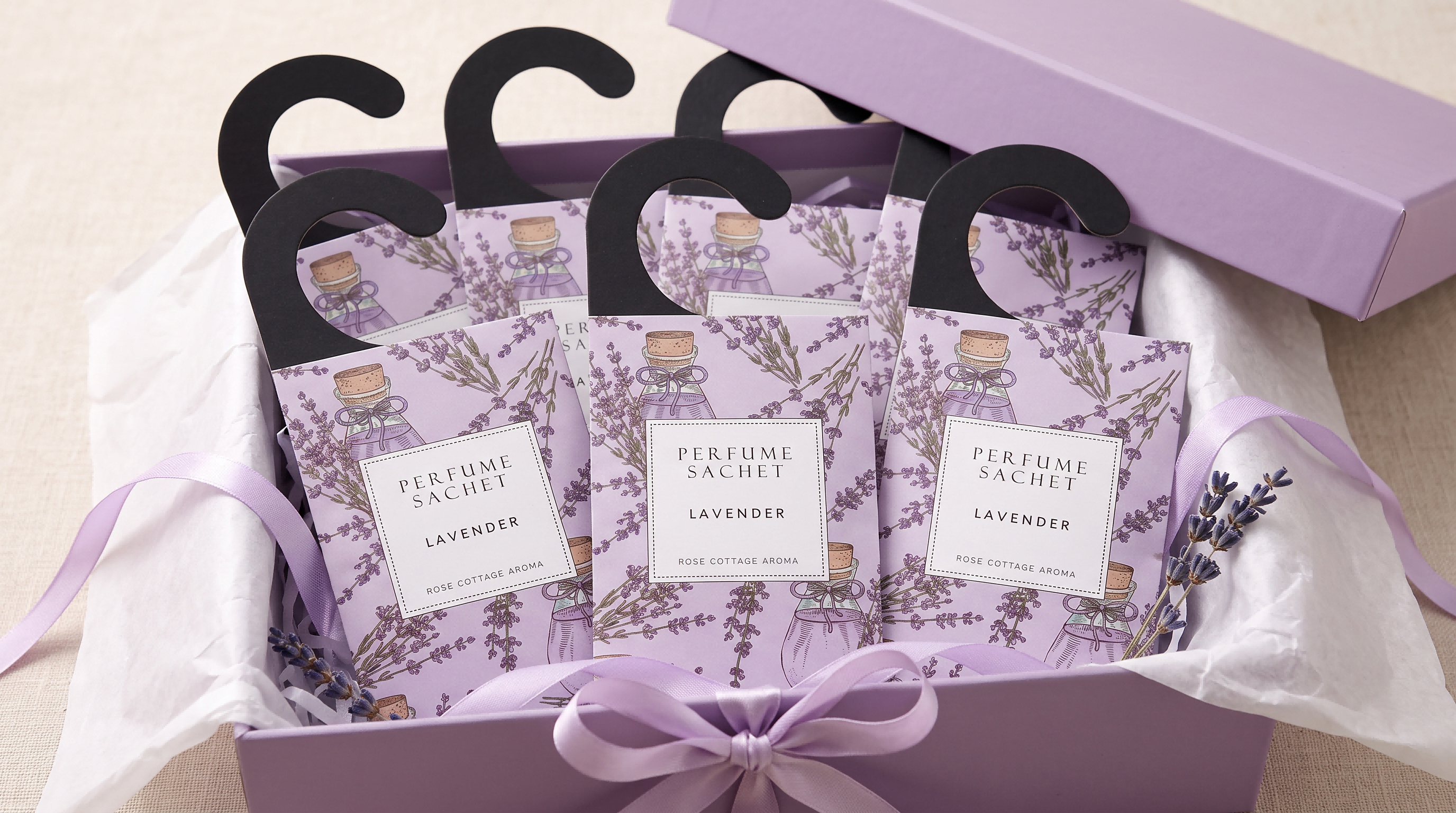 Amazon.com: Large 12 Packs Lavender Hanging Scented Sachets Long