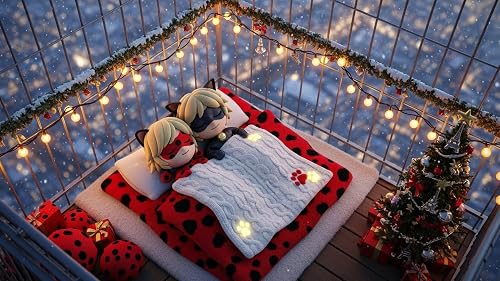 Warm Christmas Dreams: Sleeping Miraculous – 4K Relaxing Screensaver with Soft Holiday Light for Fire TV & Tablets – vue 8