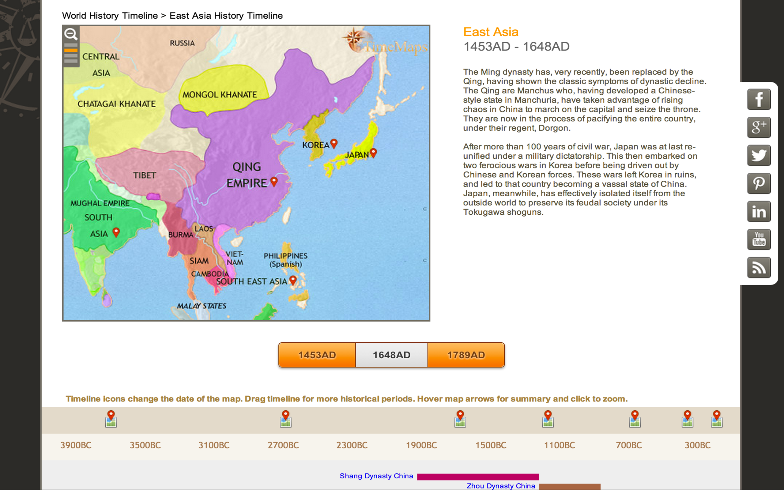 Timemap History Example TimeMap of World History: app su Amazon Appstore