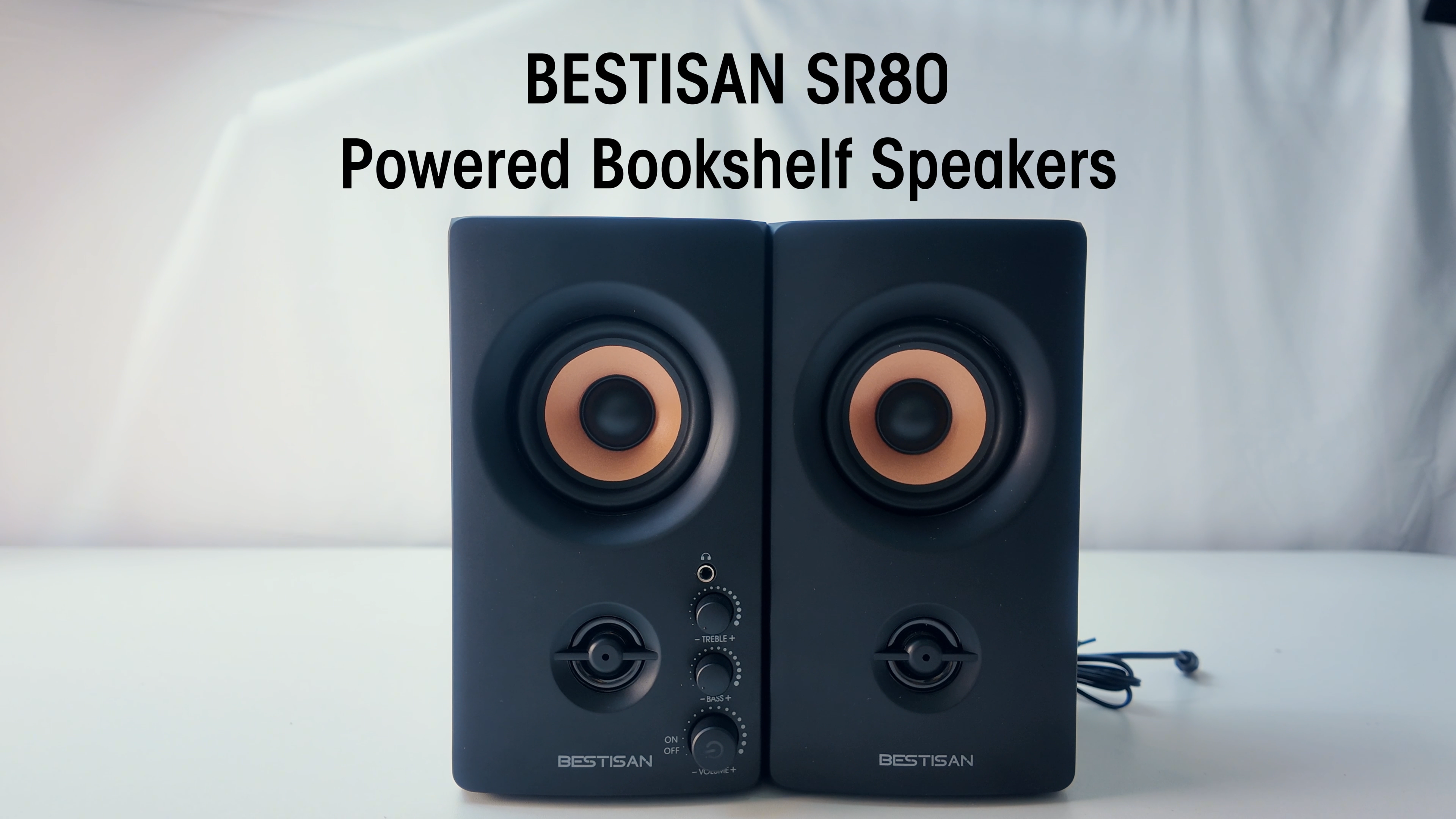 Amazon.com: BESTISAN Active Bookshelf Speakers, 50W BT Home