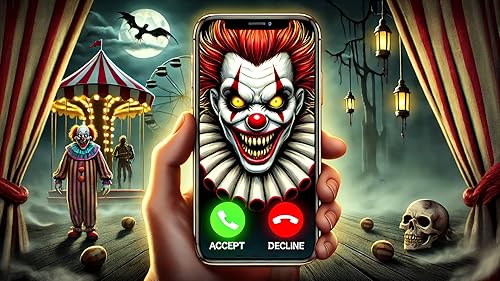 Scary Killer Clown Fake Call – Horror Prank Video & Audio Call Simulation for Spooky Jumpscare Fun