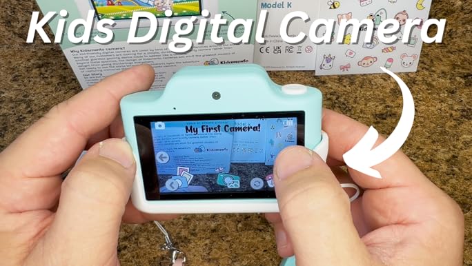 Amazon.com : Kidamento Kids Digital Camera & Video Camcorder