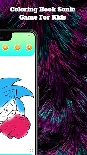 Coloring Book The Hedgehoog Game For Kids