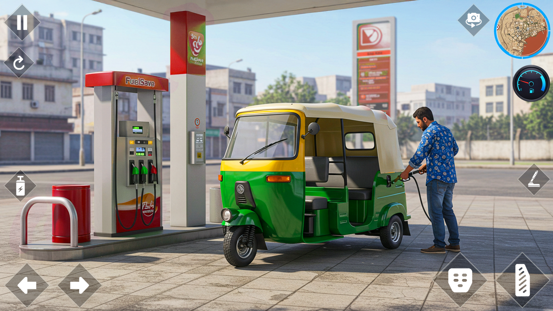 Auto Tuk Tuk Rickshaw Driving - Real Rickshaw Games 2025 - App on ...