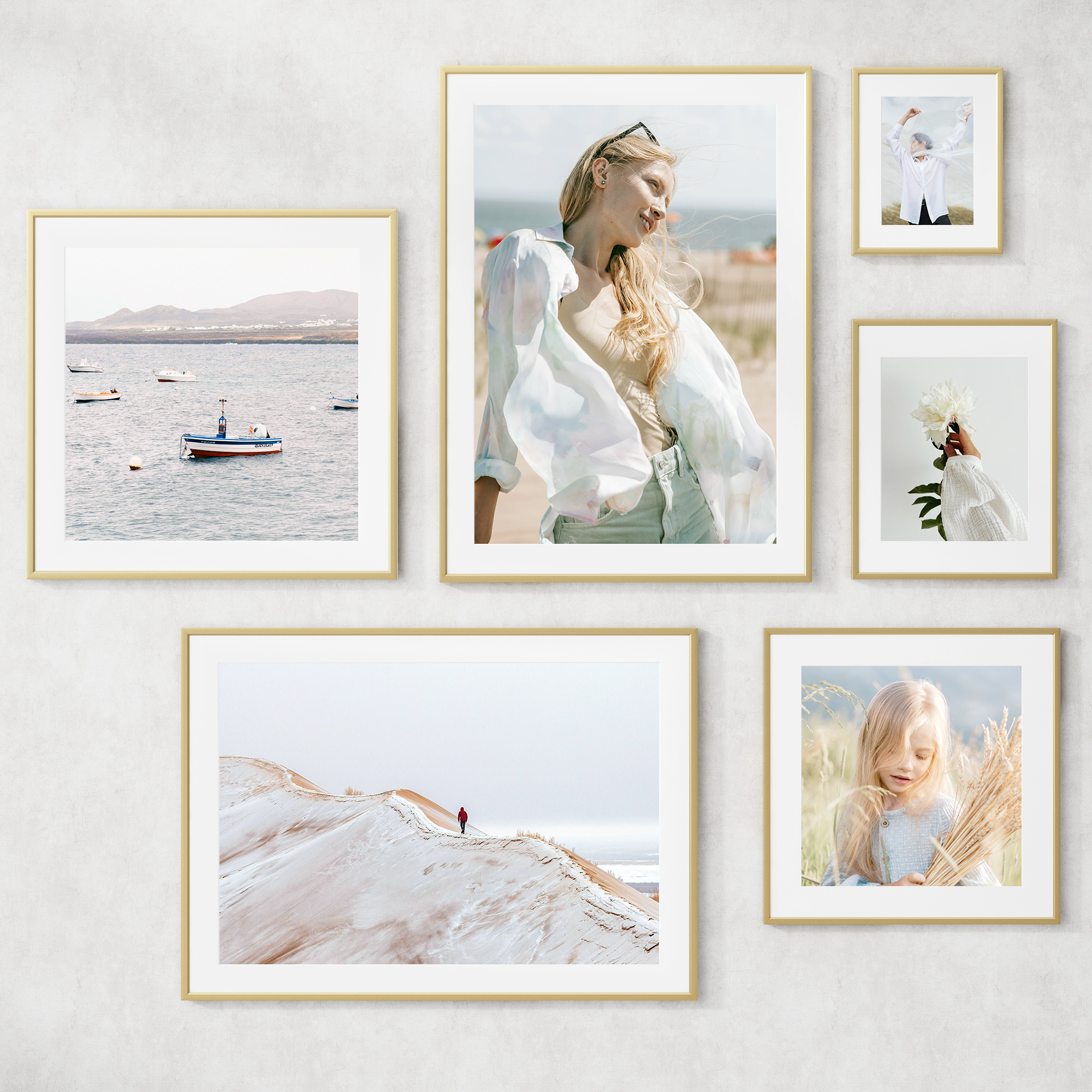 Amazon.com - Venusmiles 5x7 inch Metal Picture Frame - 5 x 7 Thin
