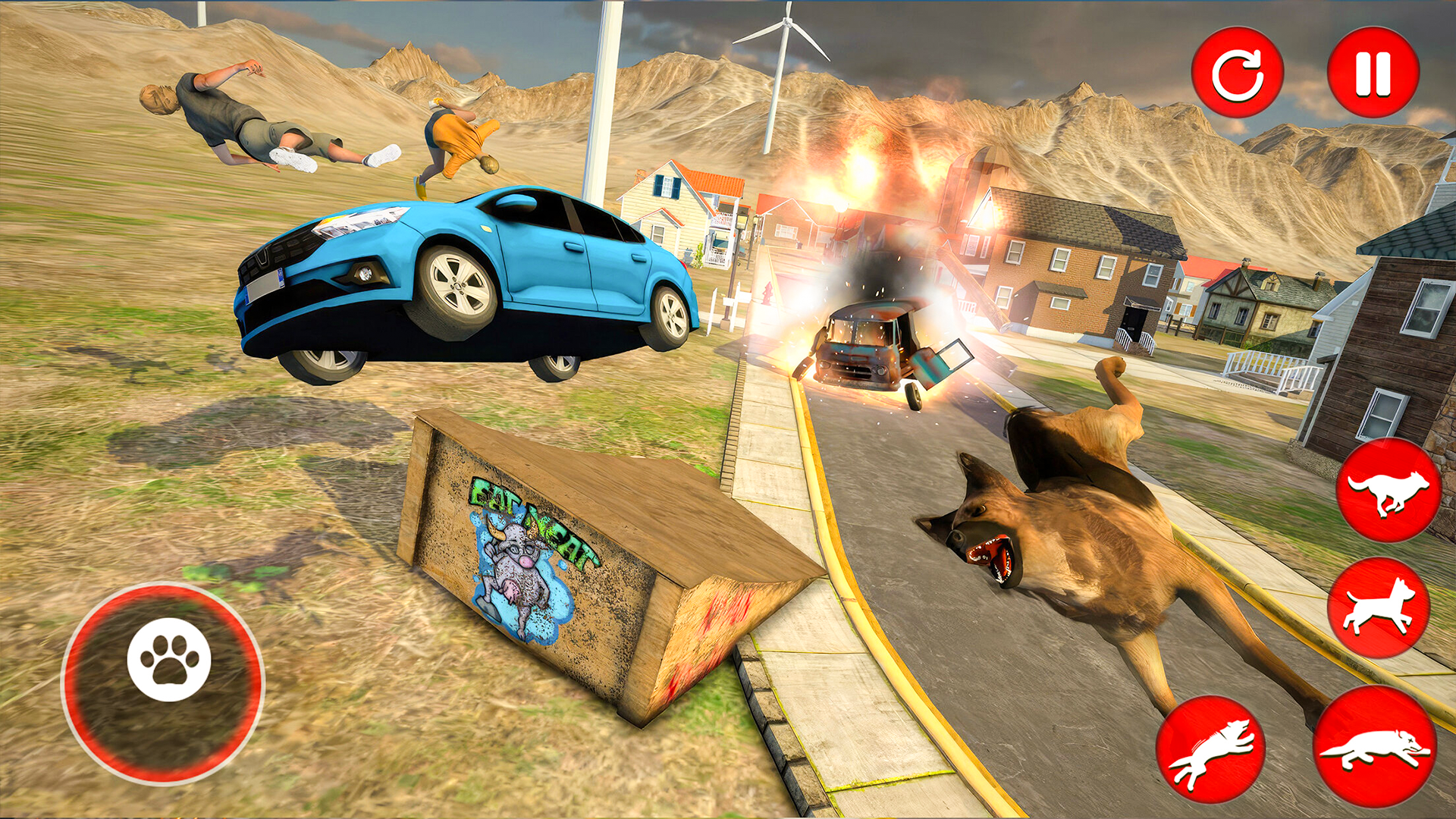 Ultimate Virtual Dog Life Simulator 3D: Top Free Animals Dog Sim Pet ...
