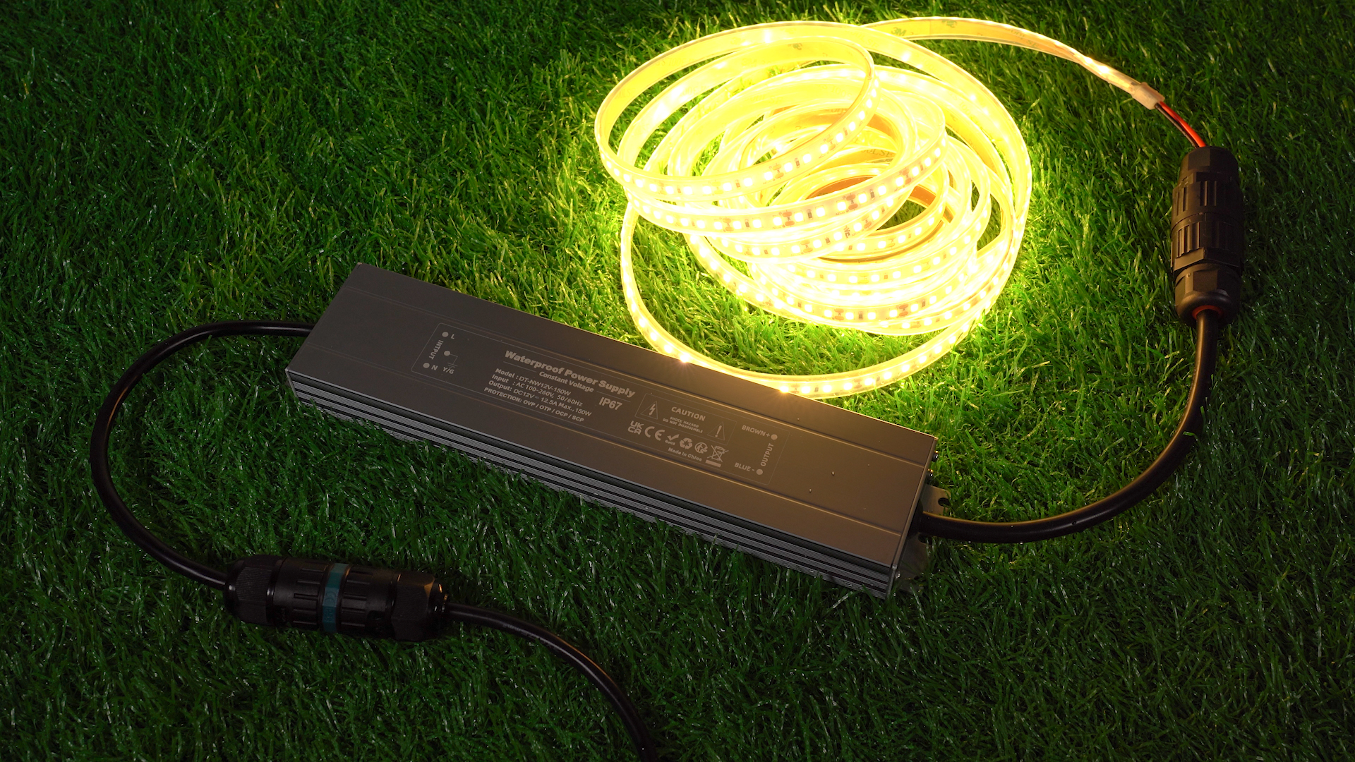 MW MEAN WELL LPV-20-5 Alimentatore Trasformatore CV 20W 5V 3A Impermeabile IP67 Input 220V E 110V