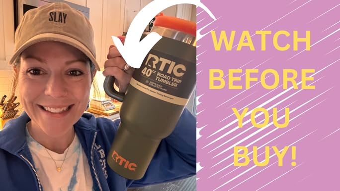 RTIC コップ Amazon.com: RTIC 30 oz Road Trip Tumbler Double-Walled