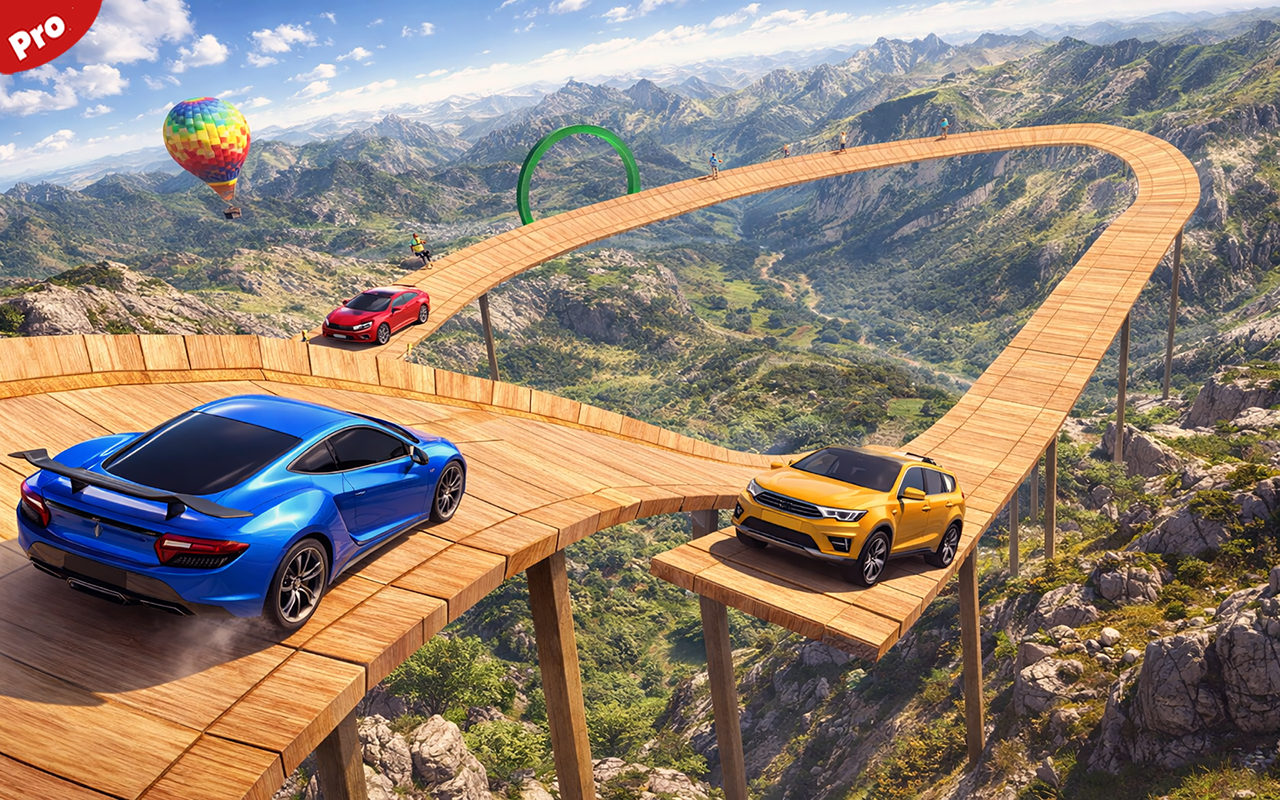 Speed Ramp App Extreme Stunt Ramp driving: Mega Ramp Car Racing & Driving Simulator ...