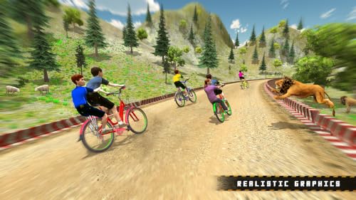 Kids Bmx Bicycle Taxi Sim - Uphill Bicycle Racing #TOP3