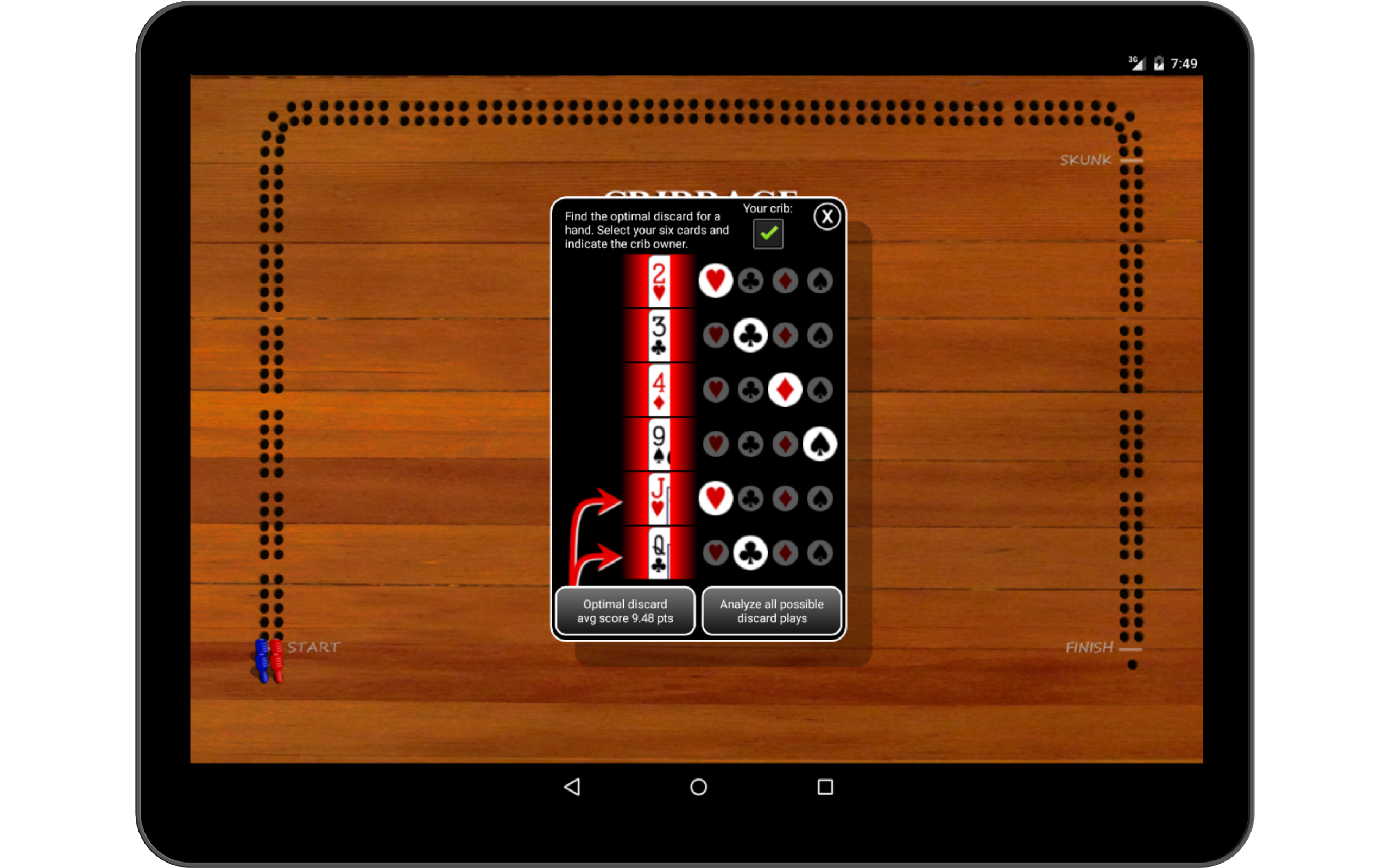 Cribbage Classic - App on Amazon Appstore