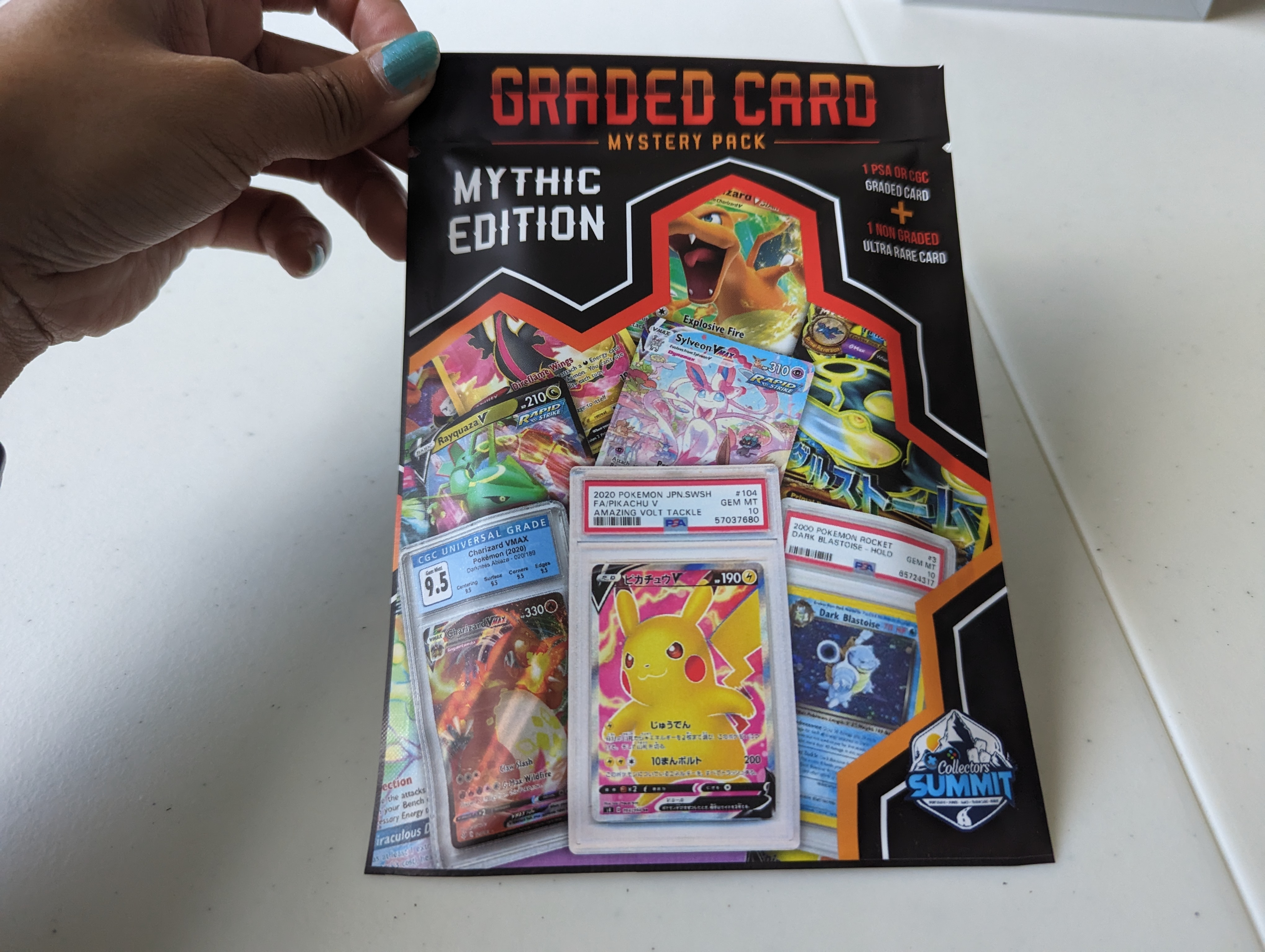 pokemon graded card mystery box Amazon.com: Zoo Packs Pokemon Graded Card Mystery Power Pack main image 1