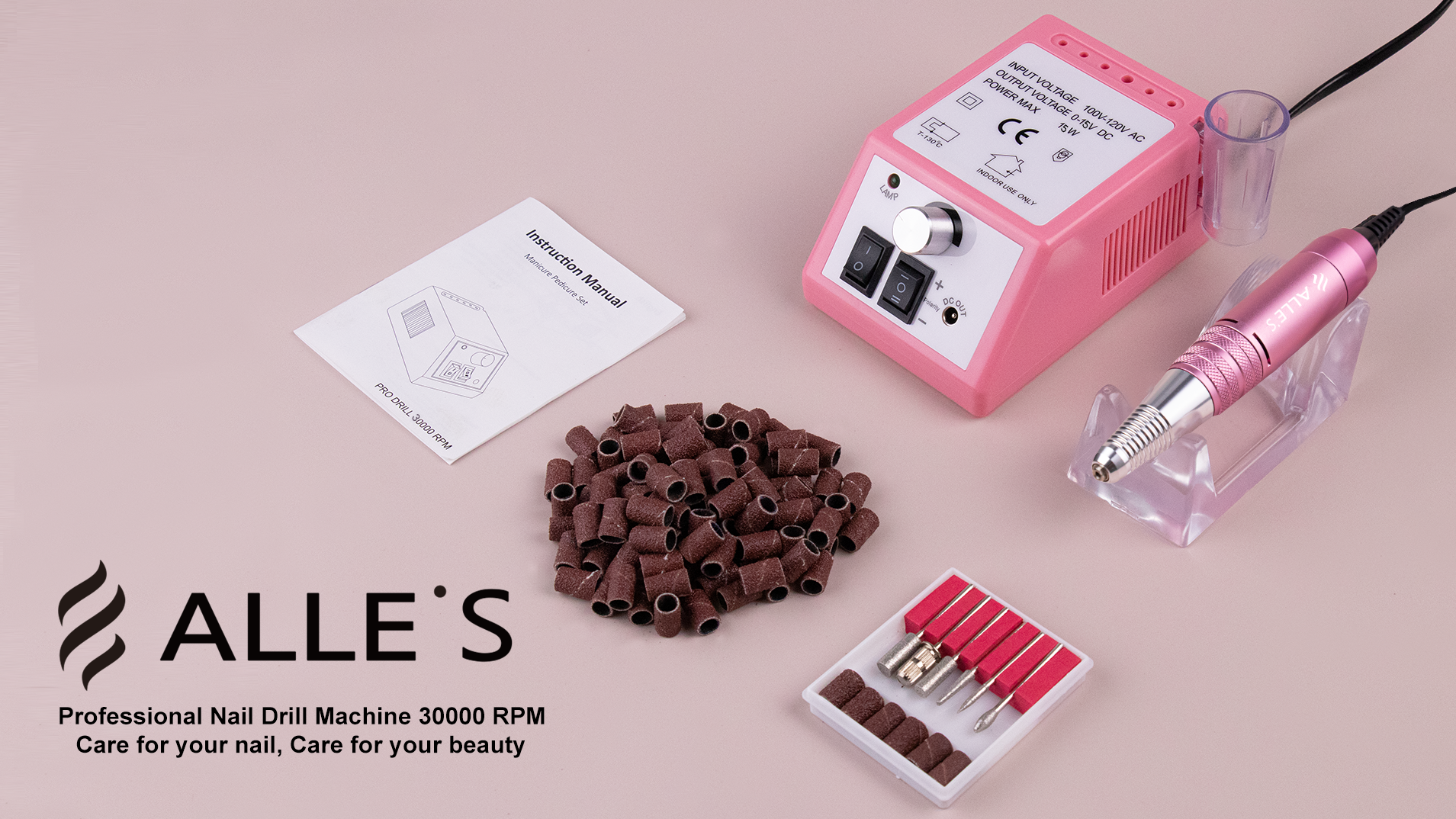 Professional Nail Drill Machine 30000 RPM Efile Electric Nail