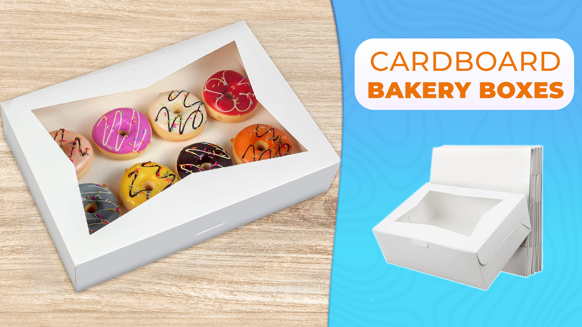 Amazon.com: 10Pcs Half-Sheet Cake Boxes 19x14x4