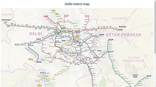 Delhi Metro Map